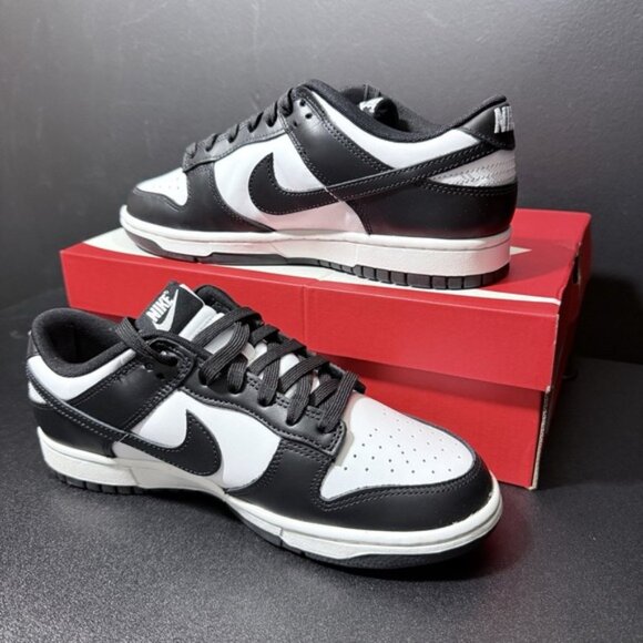 Nike Panda Dunk Low Retro Shoes Mens Size 8 White Black DD1391-100 Sneakers - Picture 6 of 16